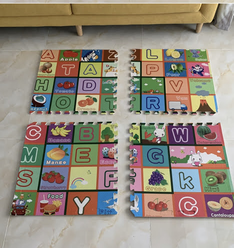 Alfombra diseño Letras – IsiStore