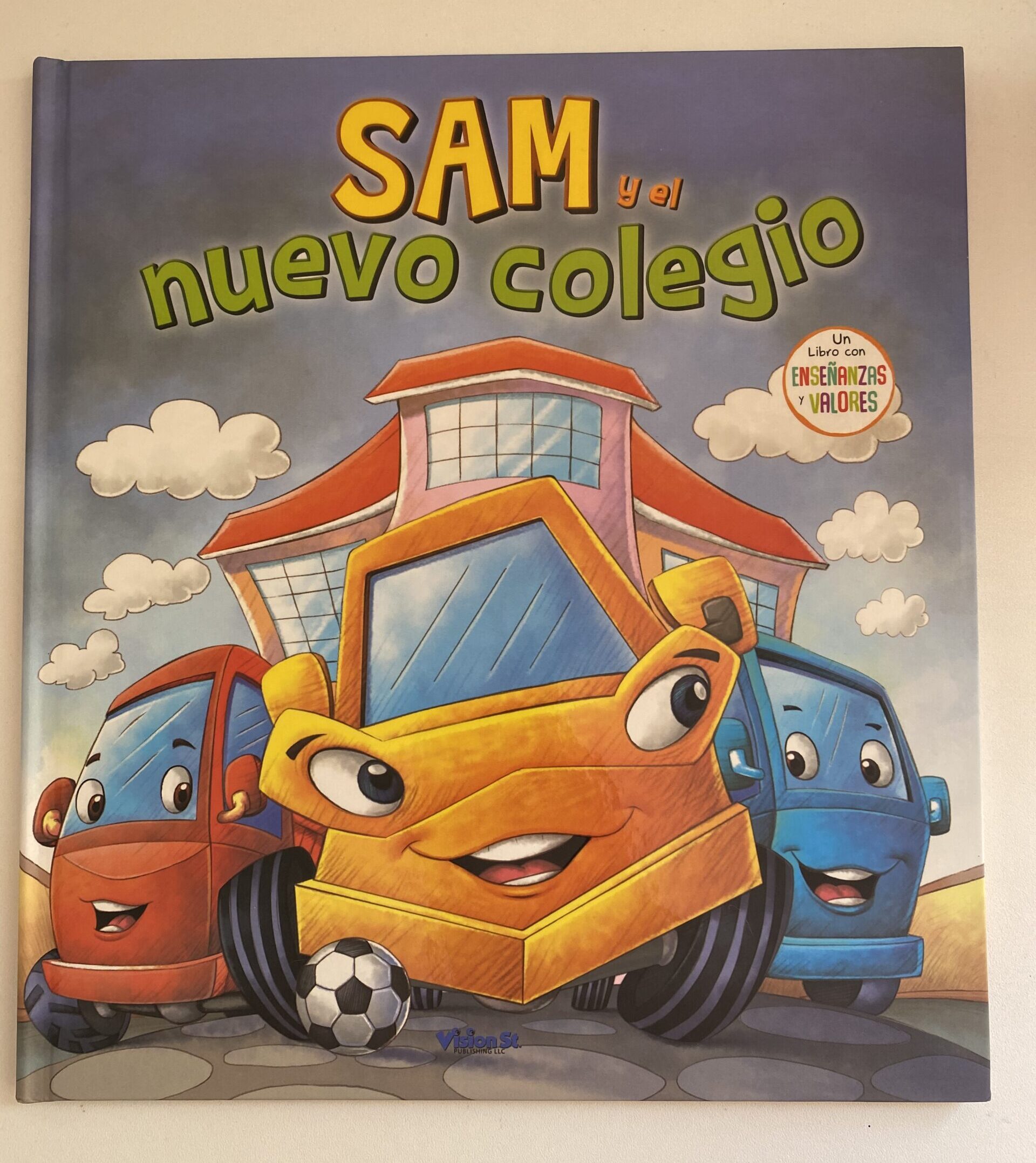 Libros Infantiles. Sam y el nuevo colegio