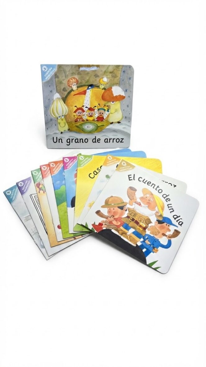 Pack 10 cuentos infantiles cortos,17x18cms. Colección A